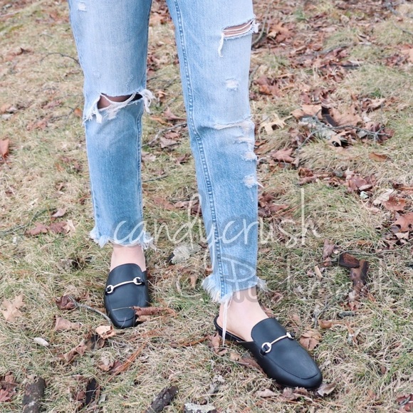 a new day black mules